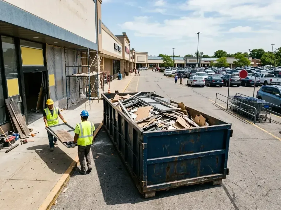 retail-store-renovation-debris-003 — frequently asked questions, Roll-off Dumpster Rentals in Gray, GA